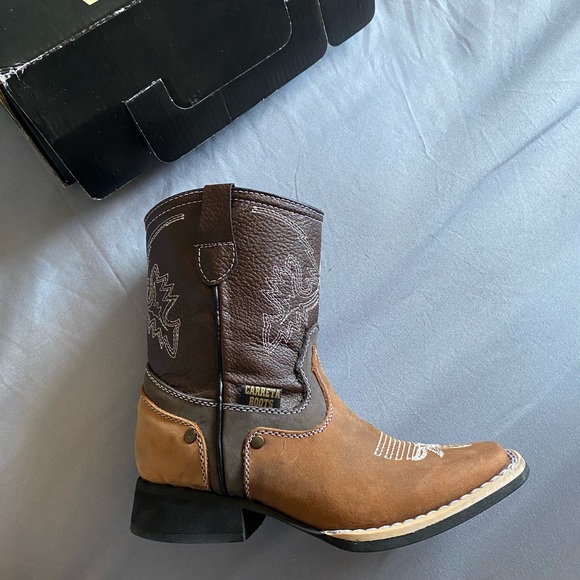 Kids square toe rodeo boots - Picture 3 of 3